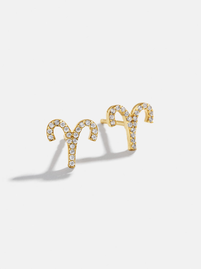 BaubleBar Aries - 
    18K Gold Plated Sterling Silver, Cubic Zirconia
  
