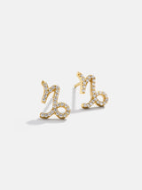 BaubleBar Capricorn - 
    18K Gold Plated Sterling Silver, Cubic Zirconia
  
