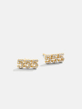 BaubleBar 555 - 
    18K Gold Plated Sterling Silver, Cubic Zirconia
  
