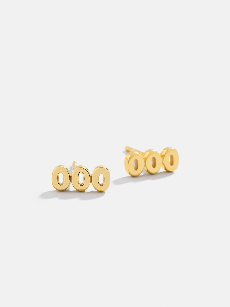 BaubleBar 000 - 
    18K Gold Plated Sterling Silver
  
