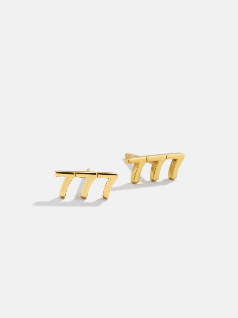 BaubleBar 777 - 
    18K Gold Plated Sterling Silver
  
