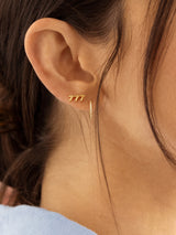 BaubleBar 18K Gold Angel Number Earrings - Gold - 
    Ends Tonight: Take an Extra 25% Off Sale
  
