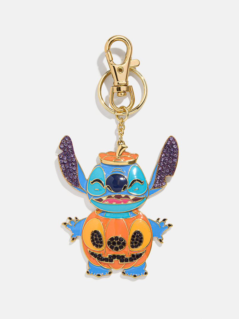 BaubleBar Stitch Disney 2D Pumpkin Bag Charm - Stitch Pumpkin Glow-In-The-Dark Bag Charm - 
    Disney glow-in-the-dark keychain
  
