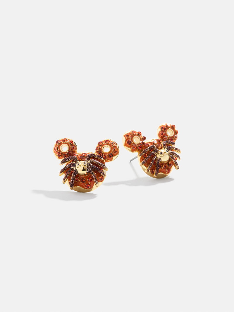 Mickey Mouse Disney Spider Donut Earrings - Disney Spider Donut Earring