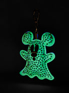 Mickey Mouse Disney Glow-In-The-Dark Ghost Puff Bag Charm - Disney Ghost Puff Bag Charm