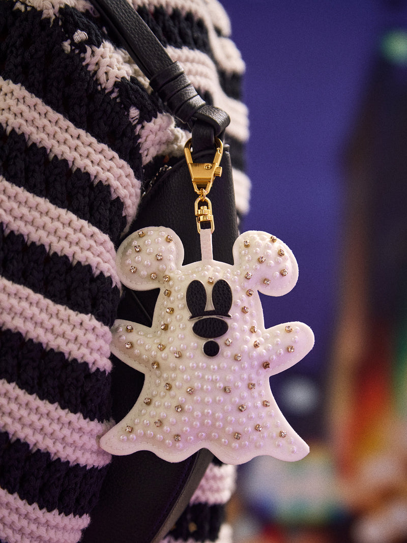 BaubleBar Mickey Mouse Disney Glow-In-The-Dark Ghost Puff Bag Charm - Disney Ghost Puff Bag Charm - 
    Disney keychain
  
