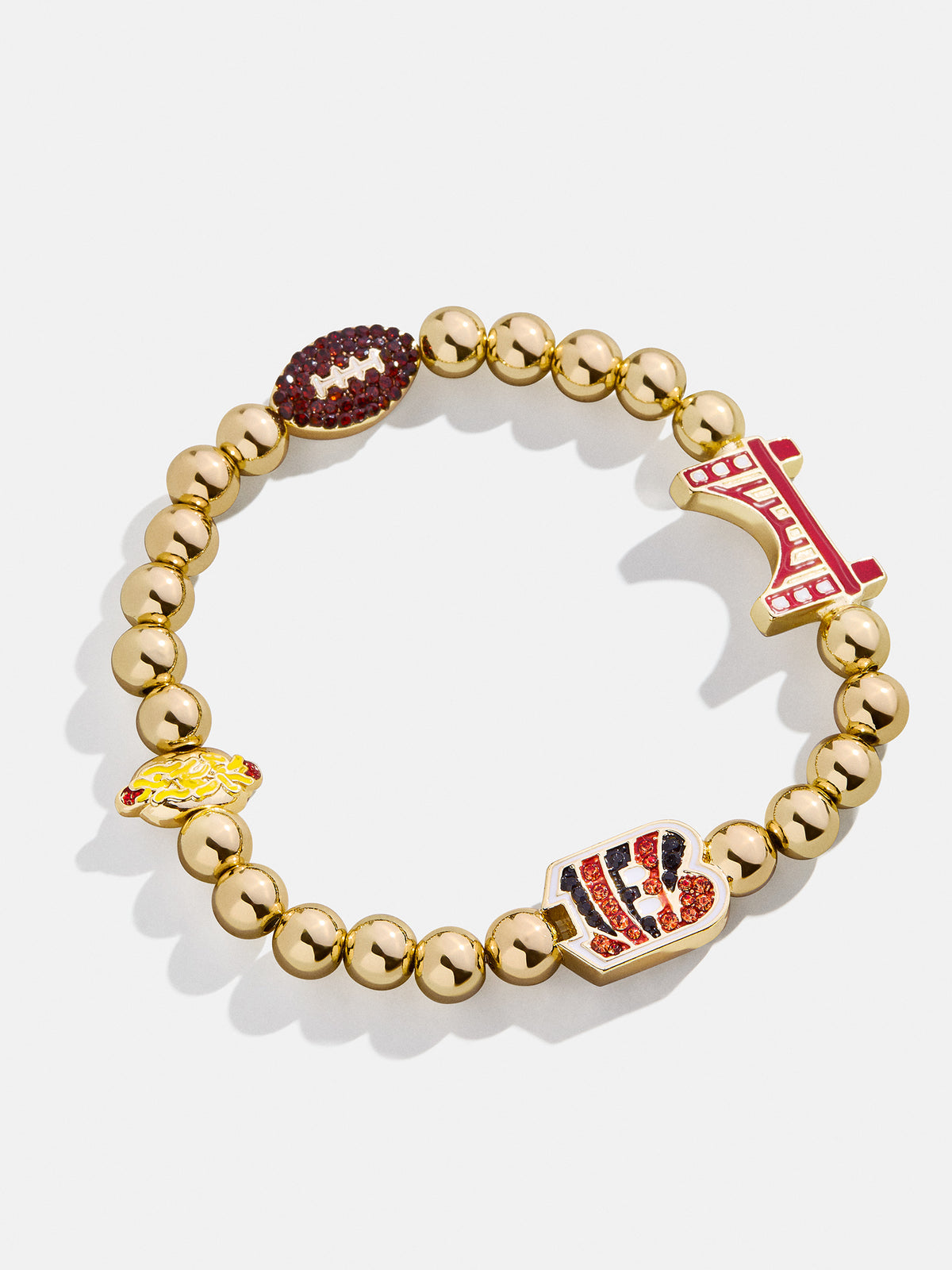 Cincinnati Bengals NFL Charm Bracelet - Cincinnati Bengals