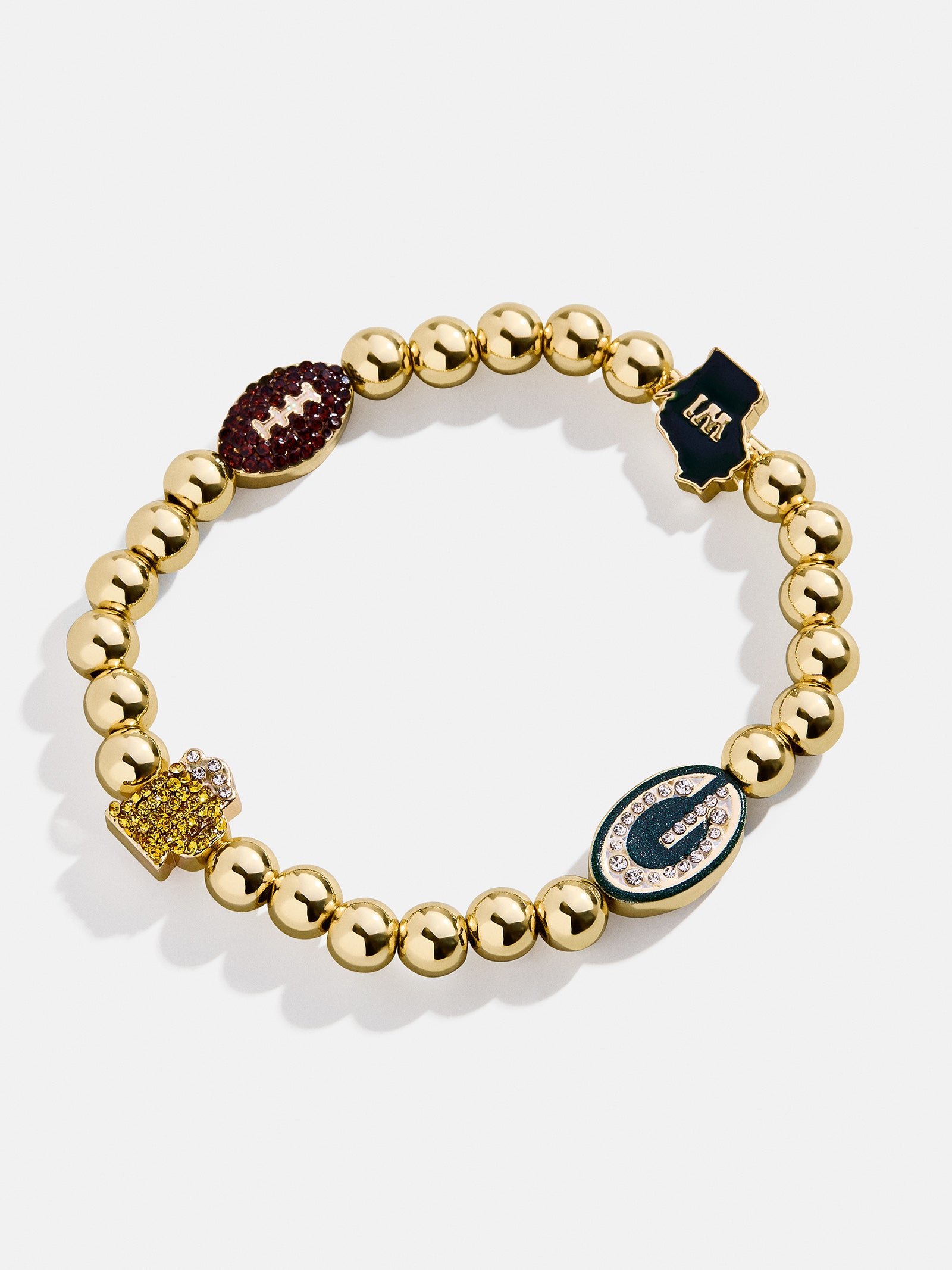 Green Bay Packers NFL Charm Bracelet - Green Bay Packers