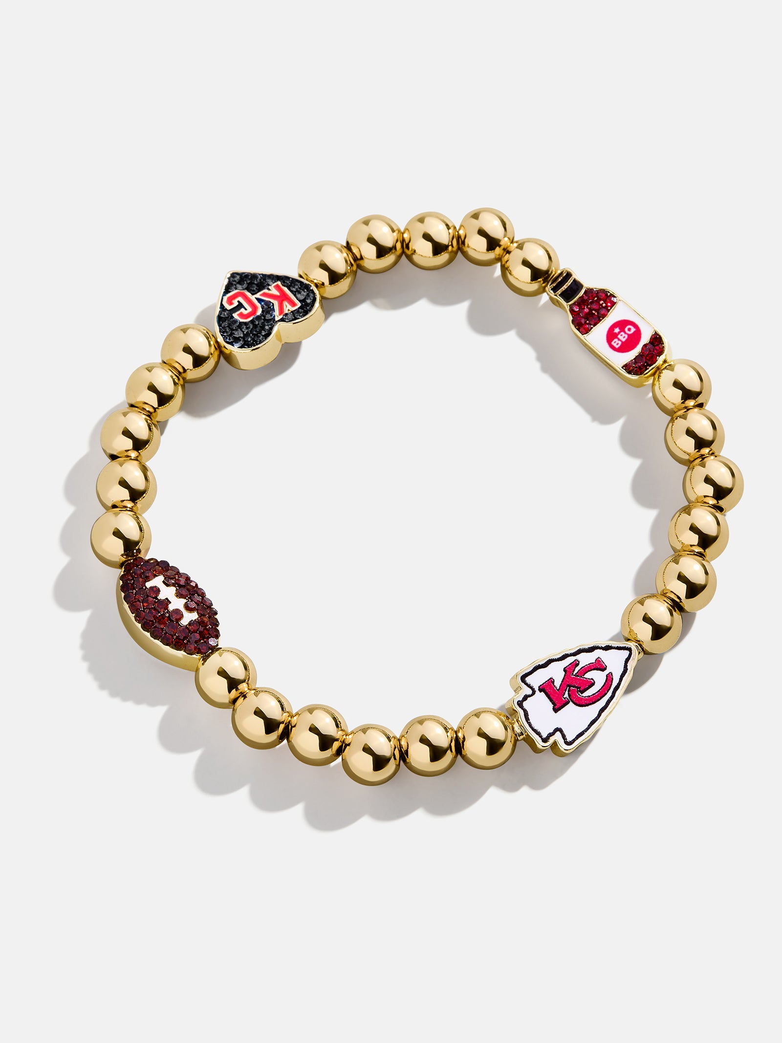 Kansas City Chiefs NFL Charm Bracelet - Kansas City Chiefs