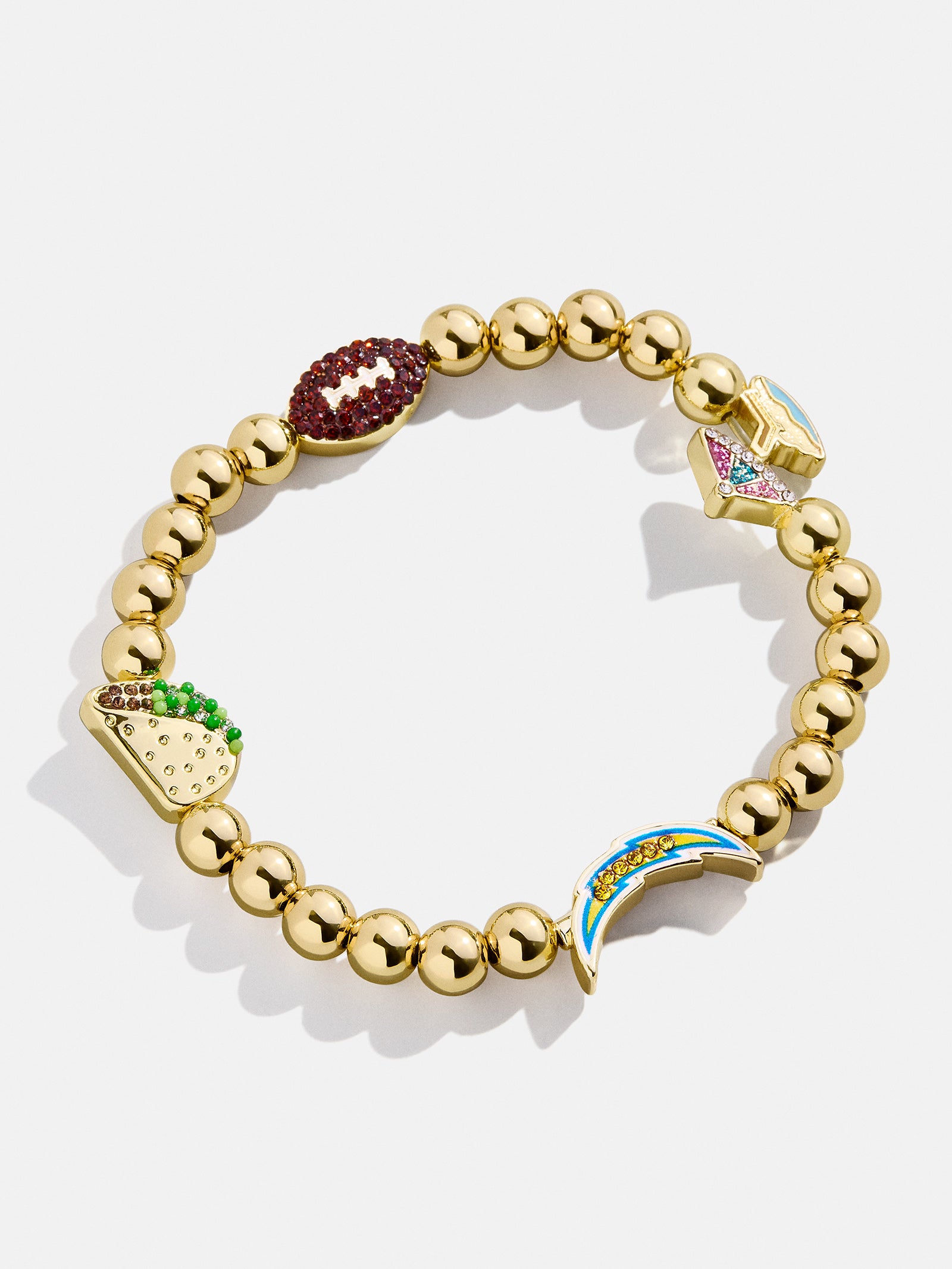 Los Angeles Chargers NFL Charm Bracelet - Los Angeles Chargers