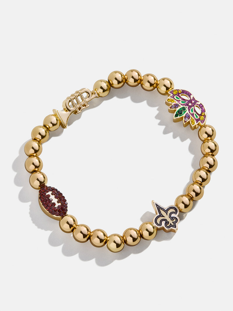 BaubleBar New Orleans Saints NFL Charm Bracelet - New Orleans Saints - 
    NFL beaded charm bracelet
  
