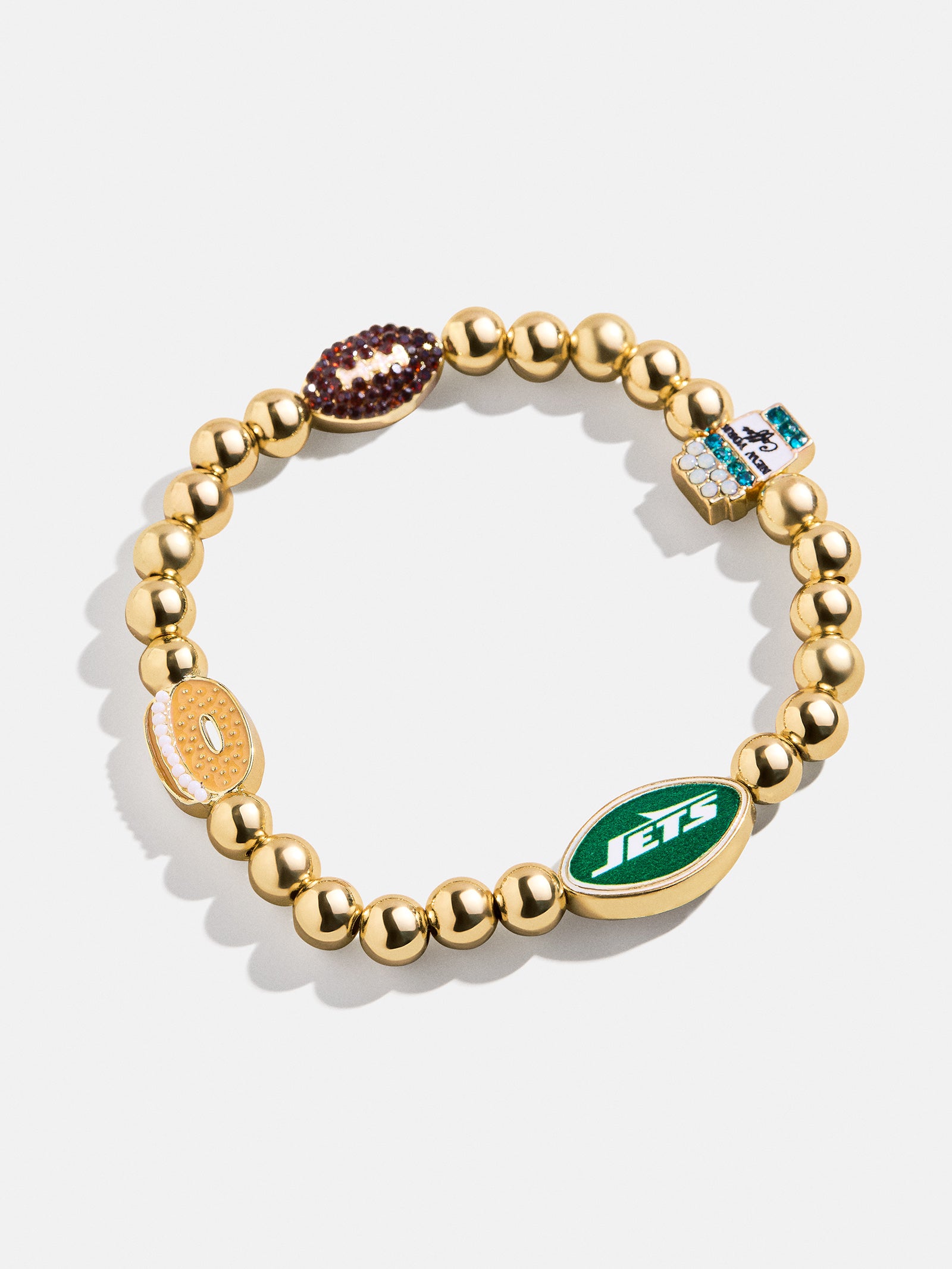 New York Jets NFL Charm Bracelet - New York Jets