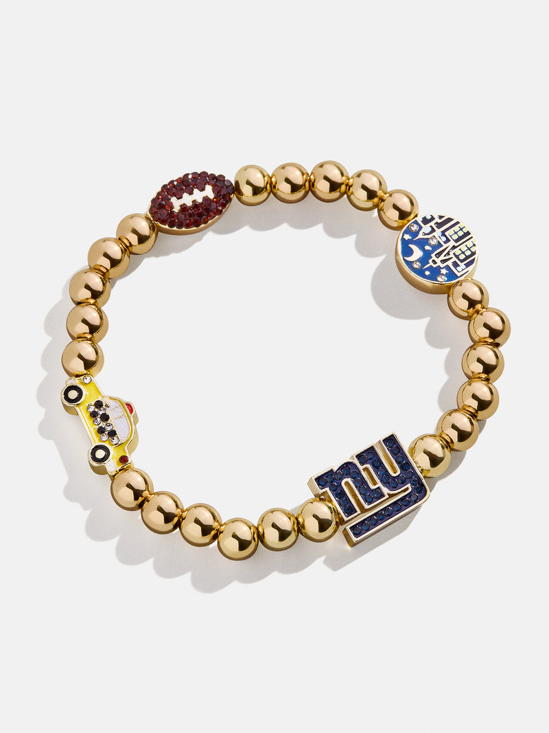 BaubleBar New York Giants NFL Charm Bracelet - New York Giants - 
    NFL beaded charm bracelet
  
