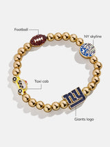 BaubleBar New York Giants NFL Charm Bracelet - New York Giants - 
    NFL beaded charm bracelet
  
