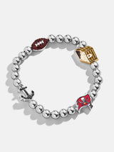 BaubleBar Tampa Bay Buccaneers NFL Charm Bracelet - Tampa Bay Buccaneers - 
    NFL beaded charm bracelet
  
