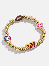 BaubleBar Washington Commanders NFL Charm Bracelet - Washington Commanders - 
    NFL beaded charm bracelet
  
