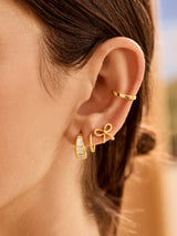 BaubleBar 18K Gold Bow Earrings - Gold - 
    18K Gold Plated Sterling Silver
  
