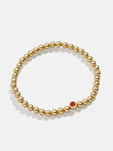 BaubleBar 18K Gold Birthstone Pisa Bracelet - Garnet - 
    Enjoy 20% off Bracelets
  
