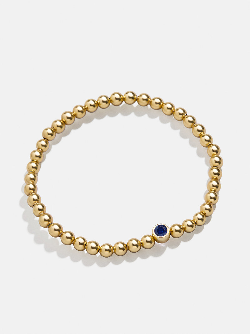 BaubleBar 18K Gold Birthstone Pisa Bracelet - Sapphire - 
    Enjoy 20% off Bracelets
  
