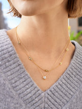 BaubleBar 18K Gold Birthstone Pendant Necklace - Crystal - 
    All New For You: Enjoy 20% Off
  
