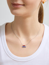 BaubleBar WEAR By Erin Andrews x BaubleBar Buffalo Bills Enamel Slogan Necklace - Buffalo Bills - 
    NFL necklace
  
