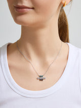 BaubleBar WEAR By Erin Andrews x BaubleBar Philadelphia Eagles Enamel Slogan Necklace - Philadelphia Eagles - 
    NFL necklace
  
