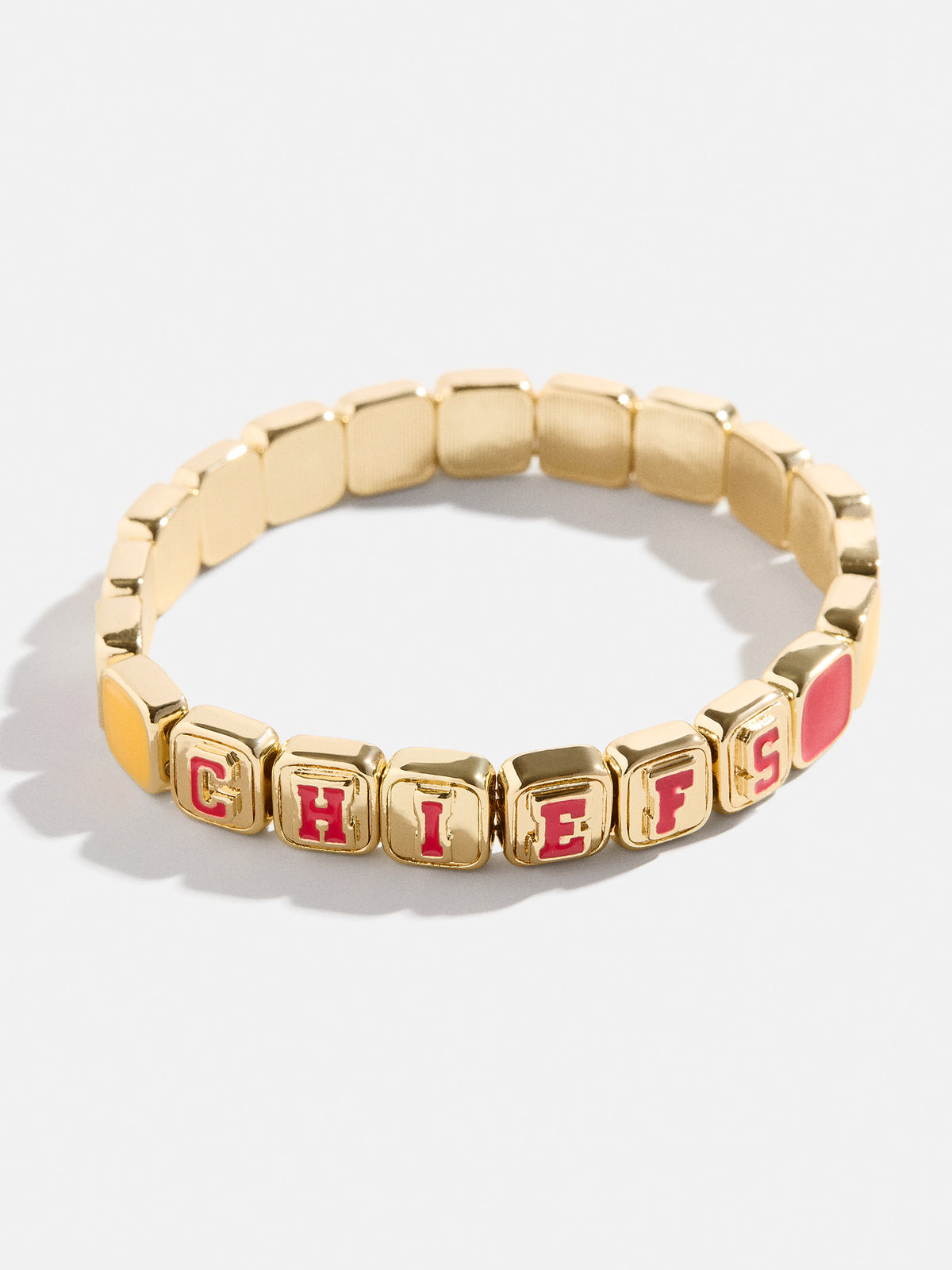 WEAR By Erin Andrews X BaubleBar Kansas City Chiefs Tile Bracelet - Kansas City Chiefs