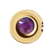 Birthstone Bead - Amethyst