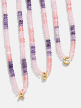 BaubleBar Semi-Precious Beaded Initial Necklace - Pink Ombre - 
    Enjoy an Extra 20% Off Necklaces – For a Limited Time
  
