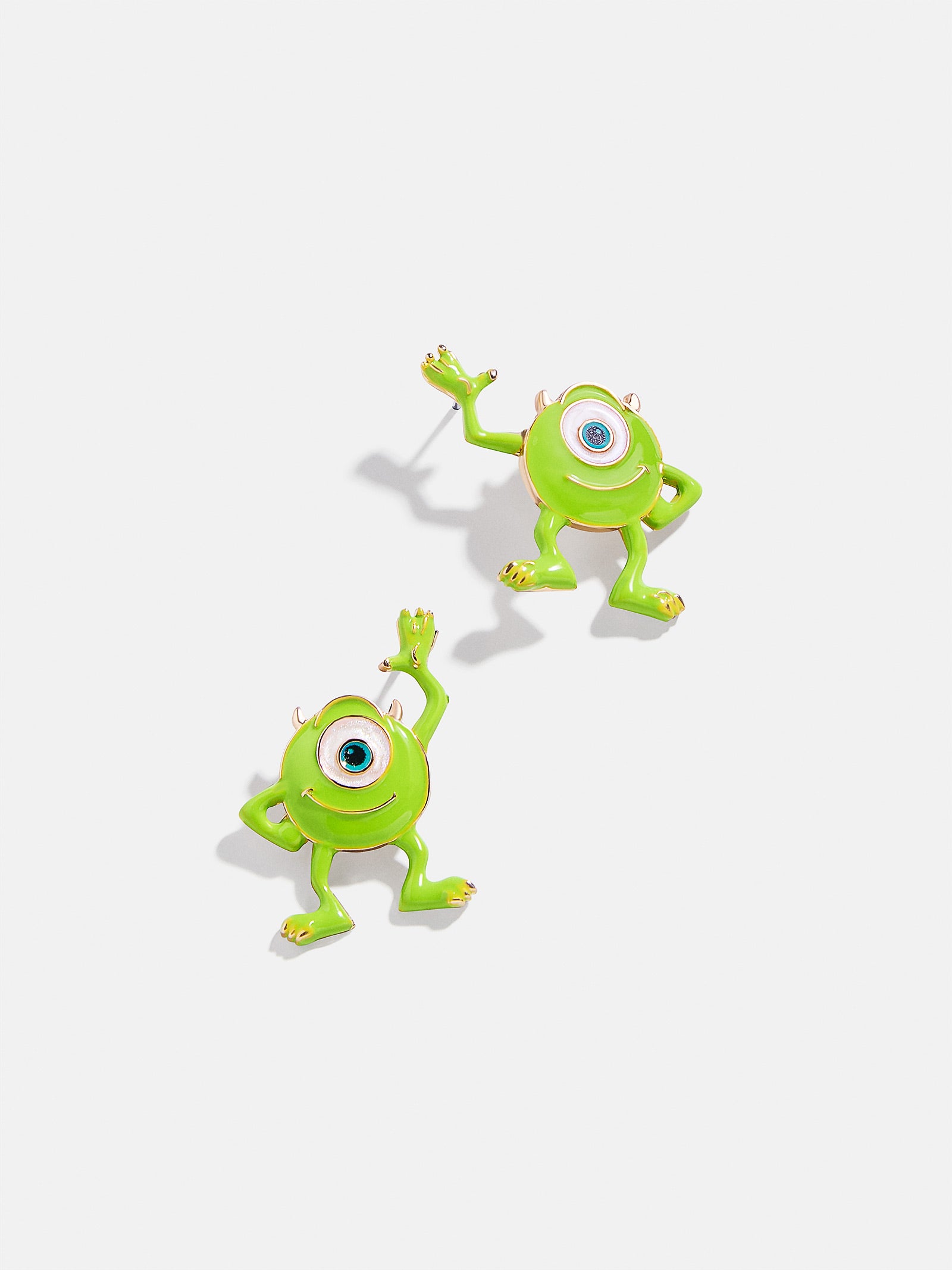 Disney Monsters Inc Pixar Earrings - Mike Wazowski