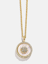 BaubleBar Semi-Precious Custom Medallion - Mother Of Pearl - 
    Enjoy 20% Off Necklaces – For a Limited Time
  
