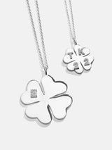 BaubleBar Clover Sterling Silver Custom Pendant Necklace - Sterling Silver - 
    Ends Tonight: Enjoy 20% Off
  
