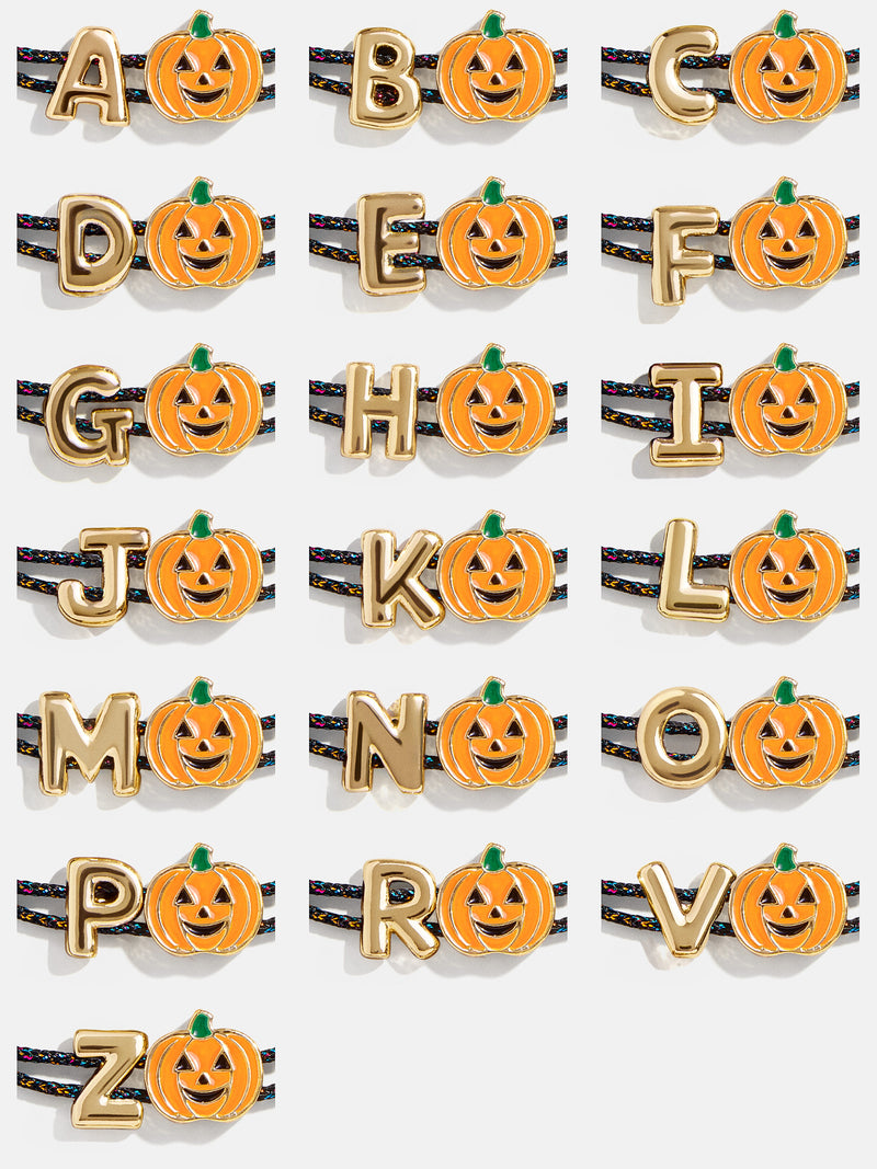 BaubleBar Kids' Halloween Initial Bracelet - Orange - 
    Extra 20% off sale styles for a limited time
  
