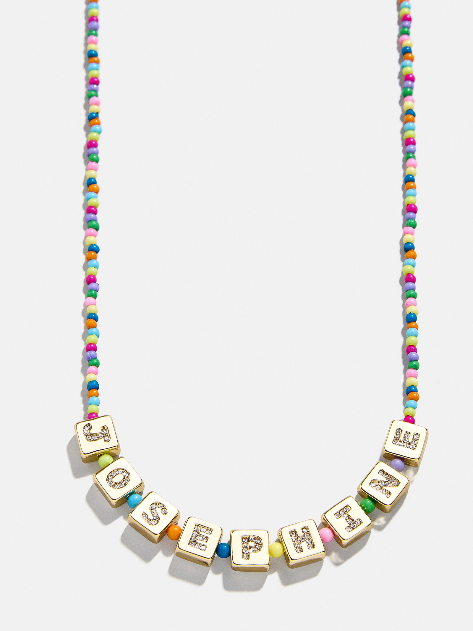 Kids' Custom Beaded Necklace - Multi