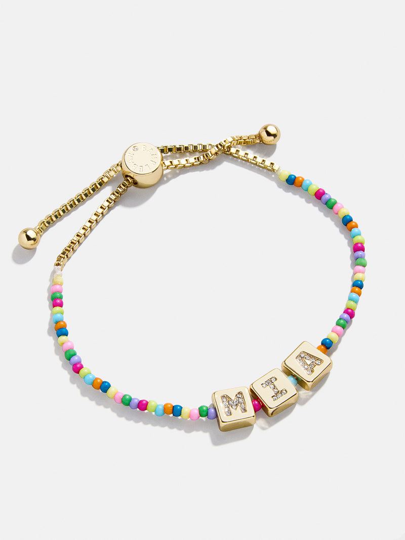 BaubleBar Kids' Custom Beaded Bracelet - Multi - 
    Kids' customizable bracelet
  
