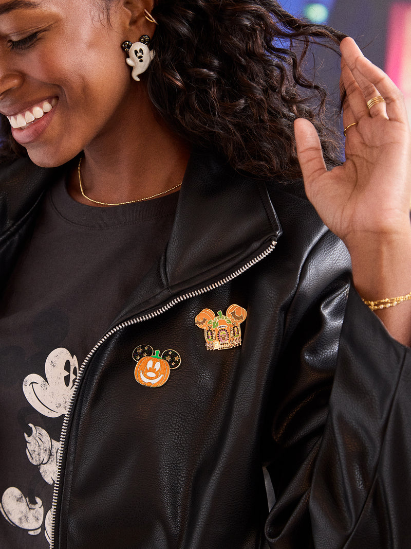 BaubleBar Mickey Mouse Disney Pumpkin Pin - Disney Pumpkin Pin - 
    Officially licensed Disney collectible pin
  
