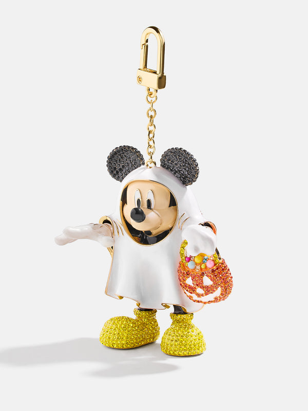 Mickey Mouse Disney Ghost Glow-In-The-Dark Bag Charm - Mickey Mouse