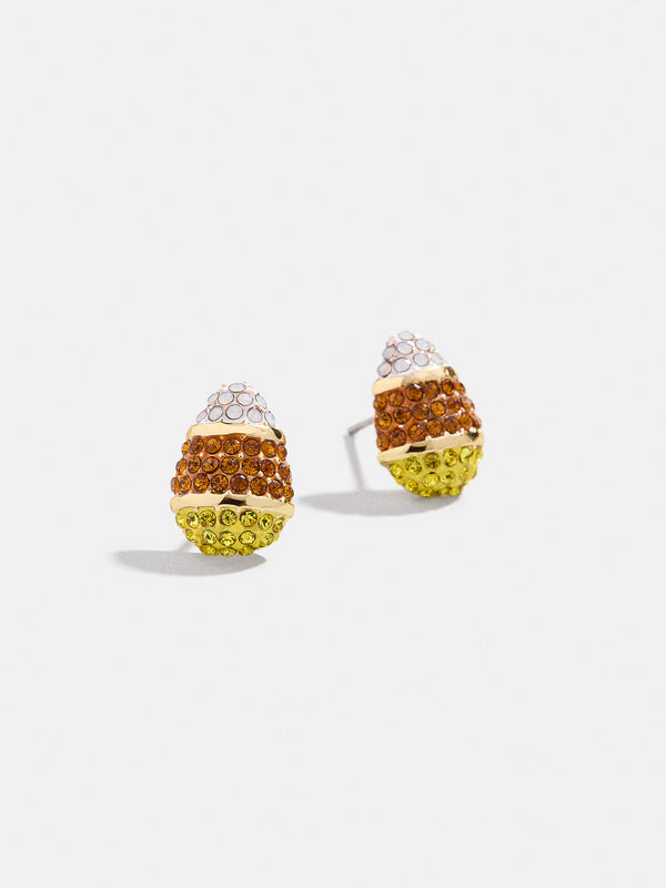 Halloween Delicate Stud Earrings - Candy Corn