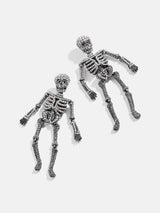 BaubleBar Bone-A-Fide Hottie Earrings - Clear - 
    Crystal shakey skeleton earrings - available in 3 colors
  
