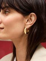 BaubleBar Kimberly Earrings - Gold - 
    Gold hoop earrings
  
