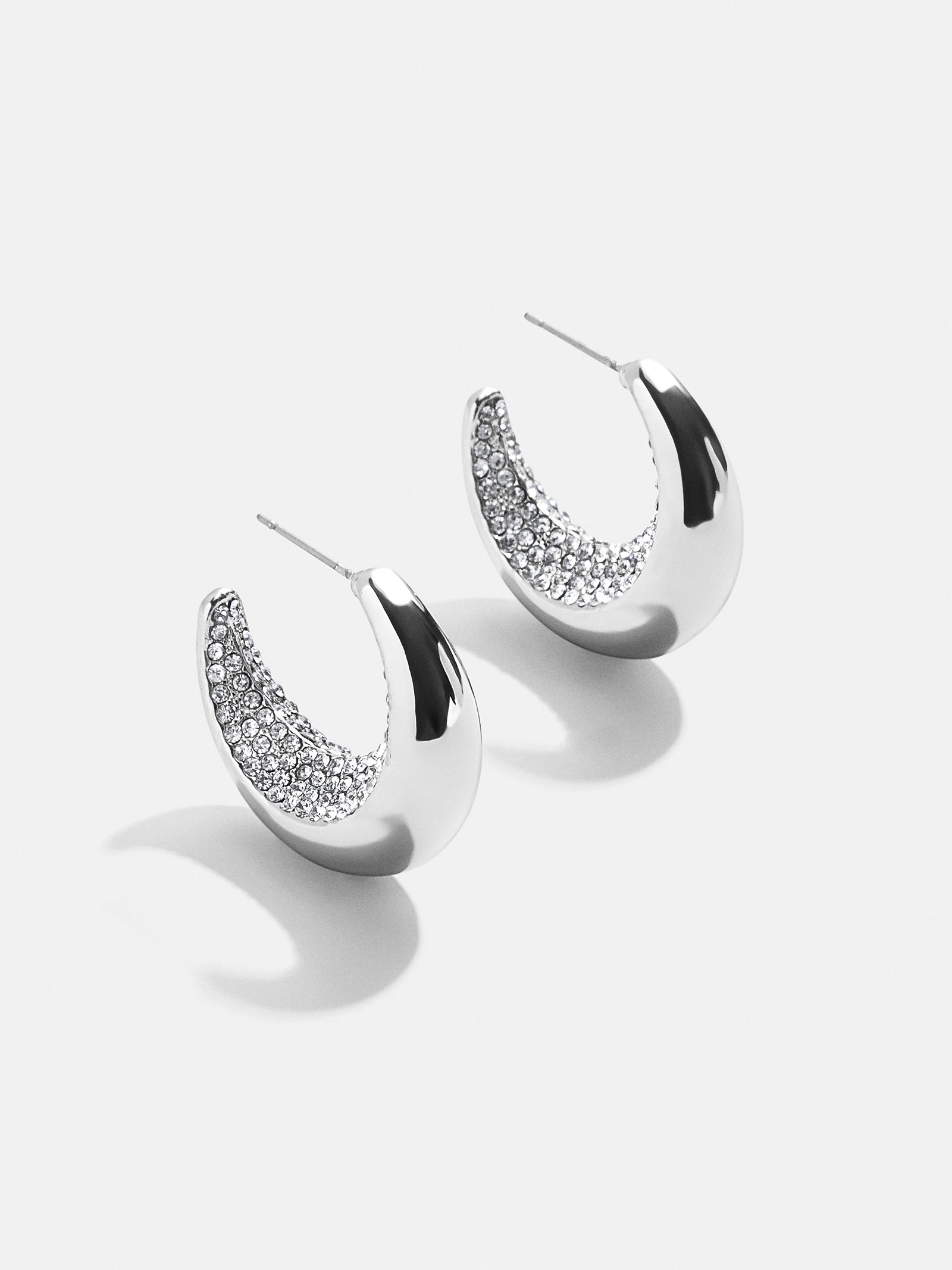 Kimberly Earrings - Pavé/Silver