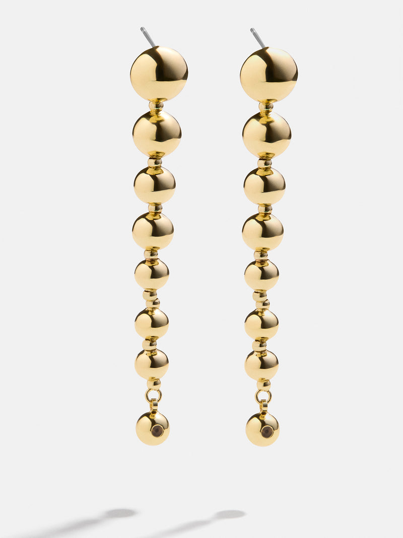 BaubleBar Madison Earrings - Gold - 
    Gold statement earrings
  
