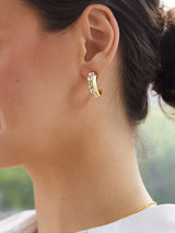 BaubleBar McKenzie Earrings - Gold/Pavé - 
    Get an extra 20% off sale styles. Discount applied in cart
  
