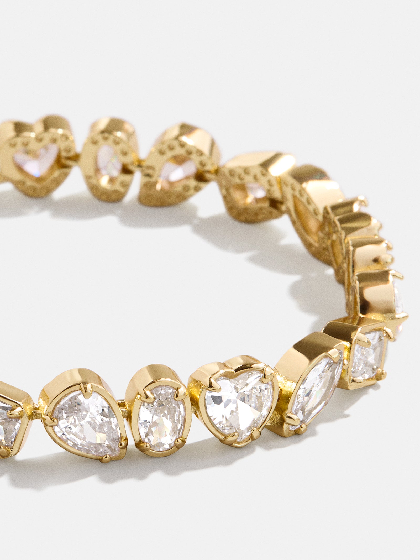 Eva Bracelet - Clear/Gold