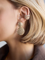 BaubleBar Sloane Earrings - Gold/Pavé - 
    Take an Extra 25% Off Sale: One week only
  
