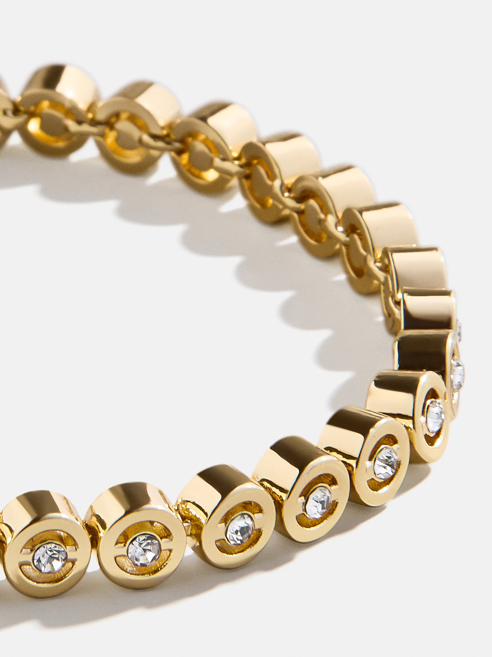 Addison Bracelet - Clear/Gold