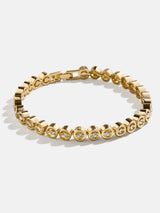 BaubleBar Addison Bracelet - Clear/Gold - 
    Crystal tennis bracelet
  
