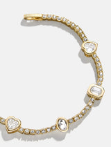 BaubleBar Galia Tennis Bracelet - Gold/Pavé - 
    Ends Tomorrow: Take an Extra 25% Off Sale
  
