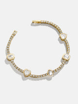 BaubleBar Galia Tennis Bracelet - Gold/Pavé - 
    Ends Tomorrow: Take an Extra 25% Off Sale
  
