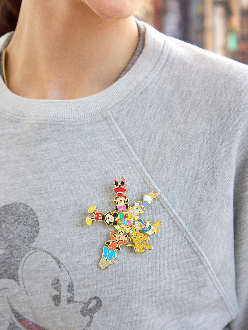 BaubleBar Disney Mickey Mouse & Friends BFF Pin - Multi - 
    Ends Tonight: Enjoy 25% Off
  
